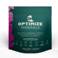 Optimize Minerals Multi Mineral Daily Formula – Magnesium, Electrolytes & Trace Mineral Supplement Powder - Gluten Free Vitamins Drink - Mixed Berry, 30 Servings