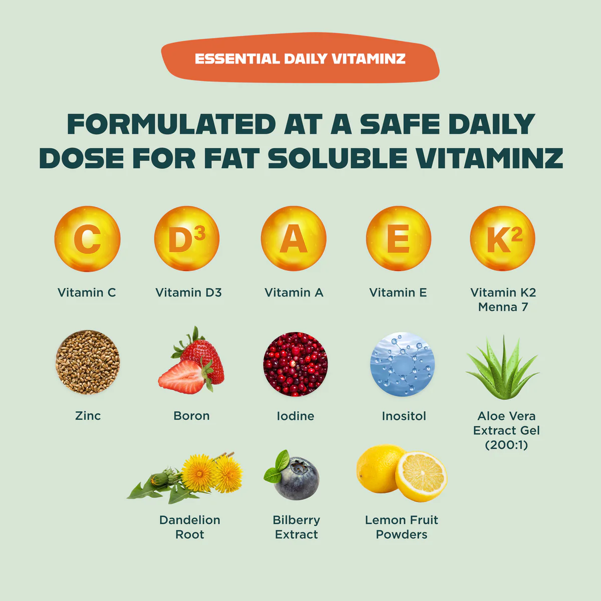 OPTIMIZE MINERALS AND VITAMINZ BUNDLE